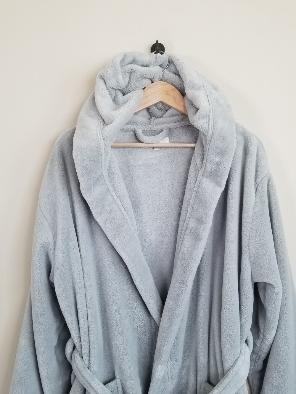 Alexander Del Rossa Fleece Robe Small - Picture 2 of 7